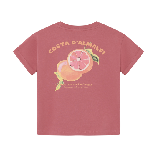 Amalfi Orange Tee