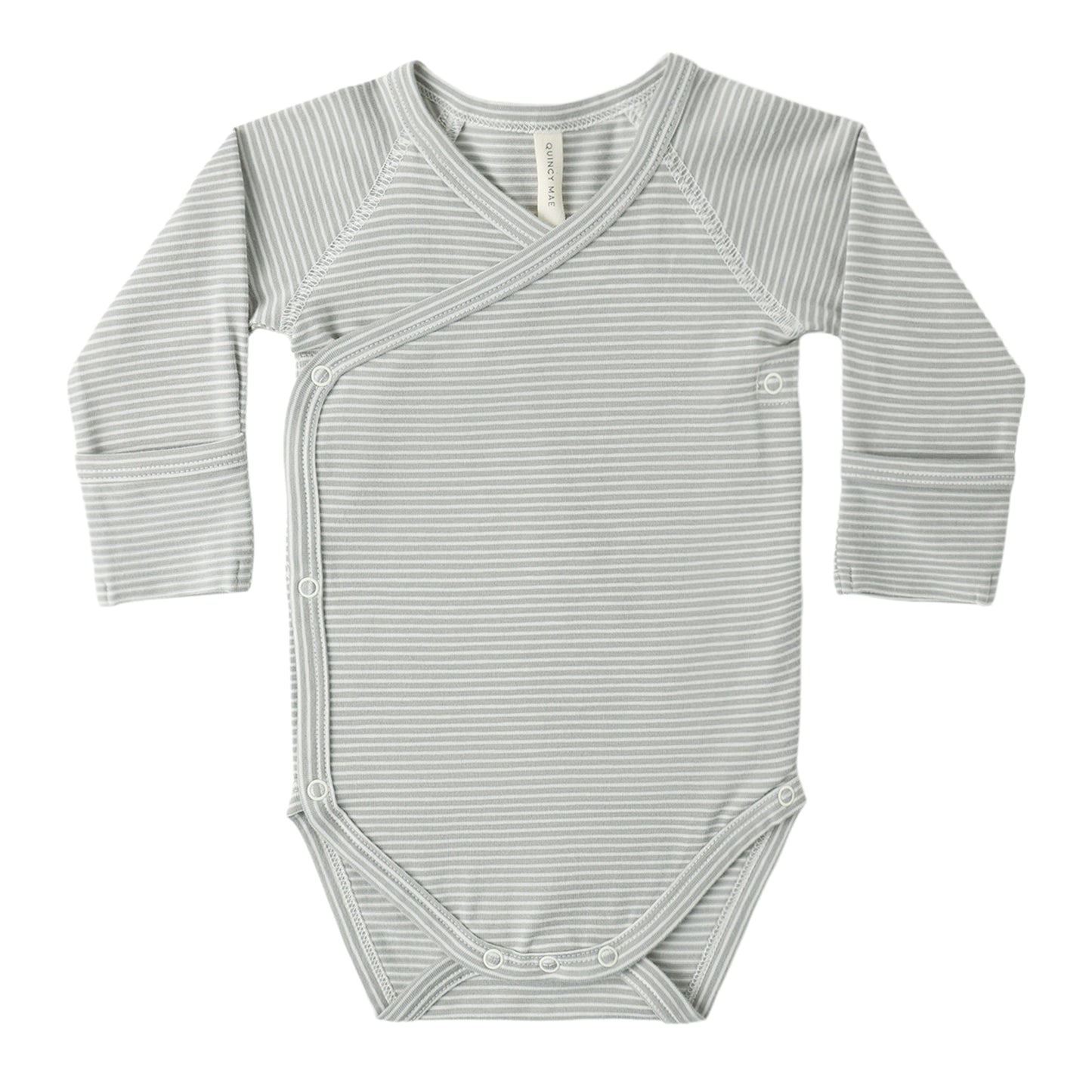 Sage Micro Stripe Bodysuit