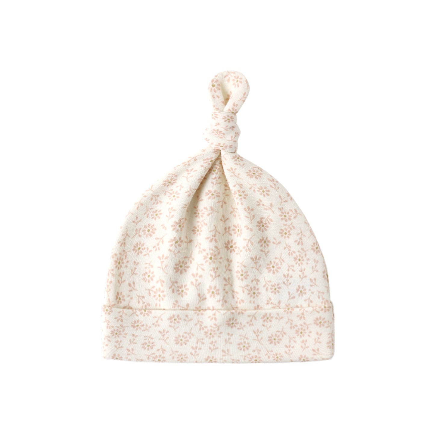 Blush Ditsy Knotted Hat