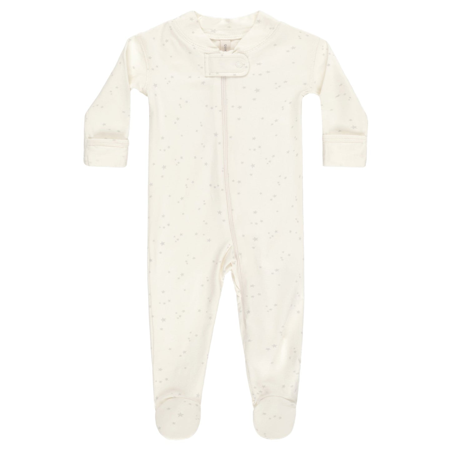 Ivory Stars Zip Footie