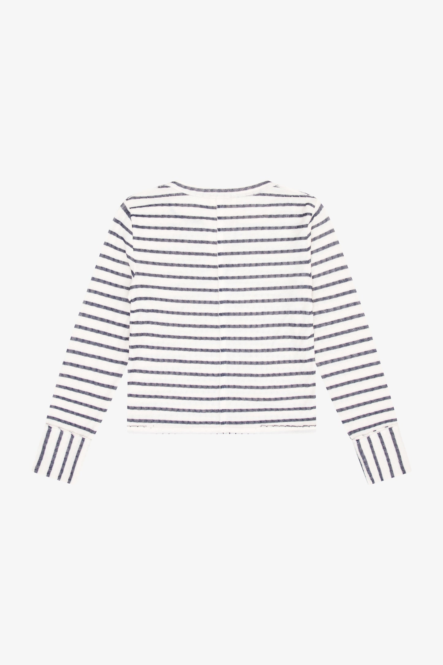 Indigo Stripe Reversible Henley