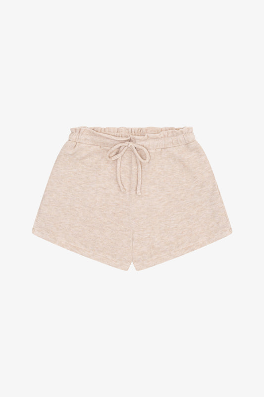 Latte Drawstring Shorts