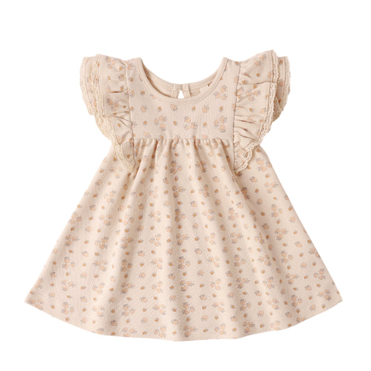 Strawberries Flutter Dress