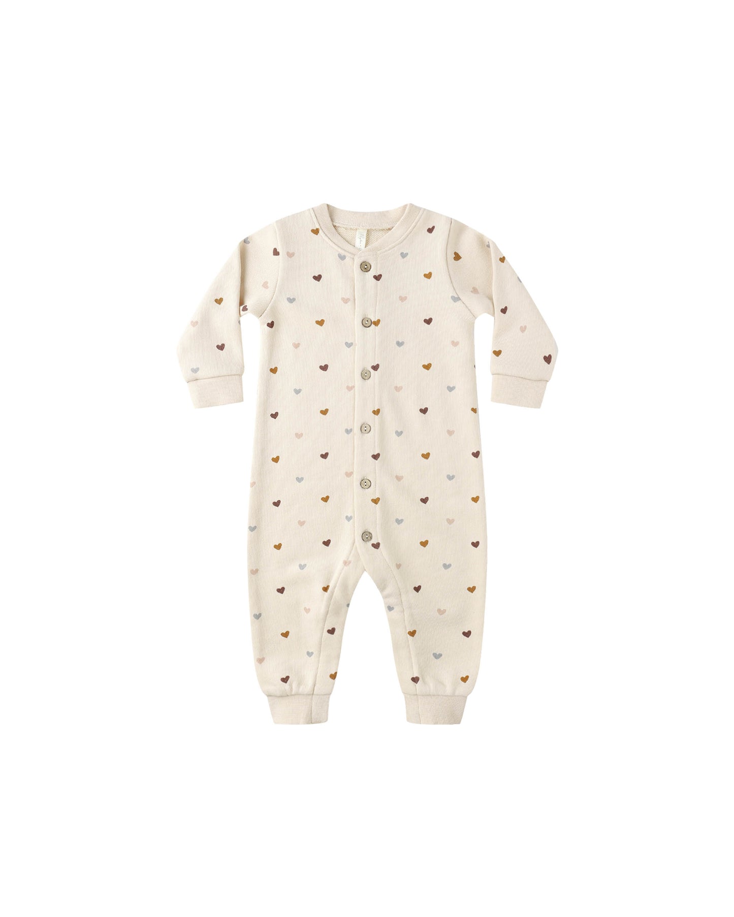 Hearts Button Down Romper