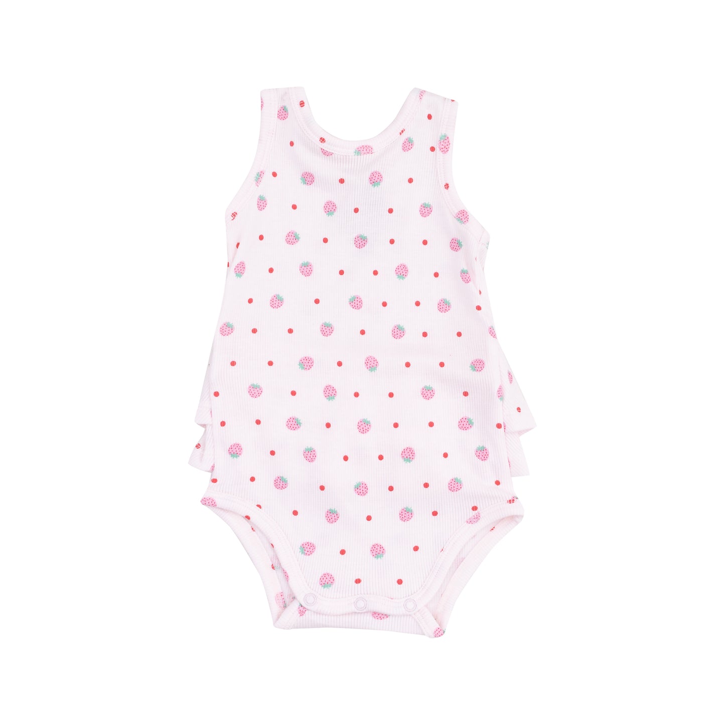 Strawberry Dot Tank Bubble