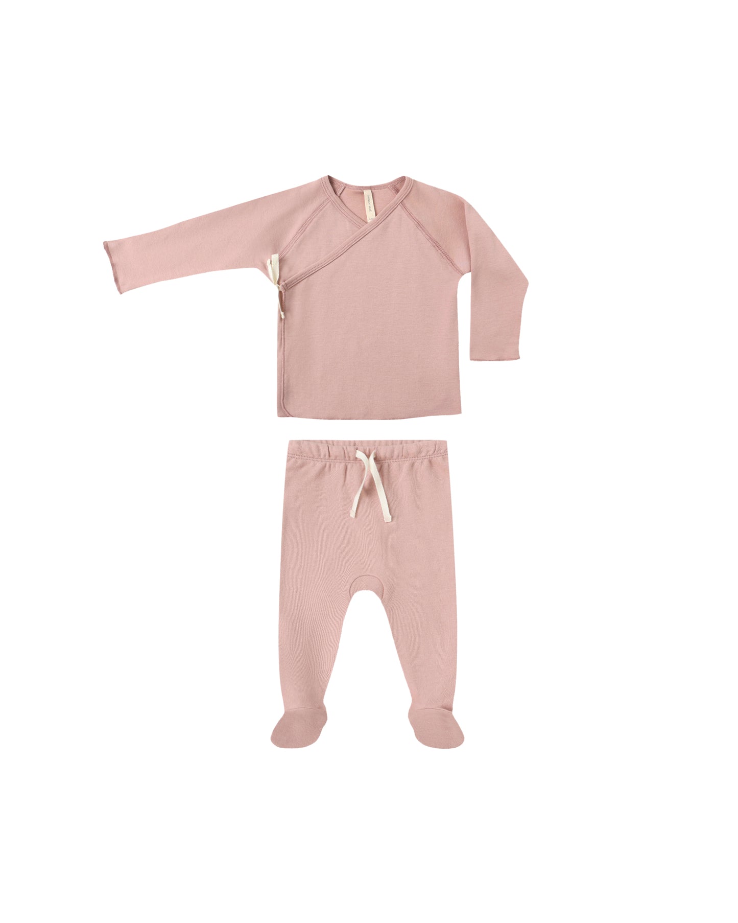 Rose Wrap Top Set