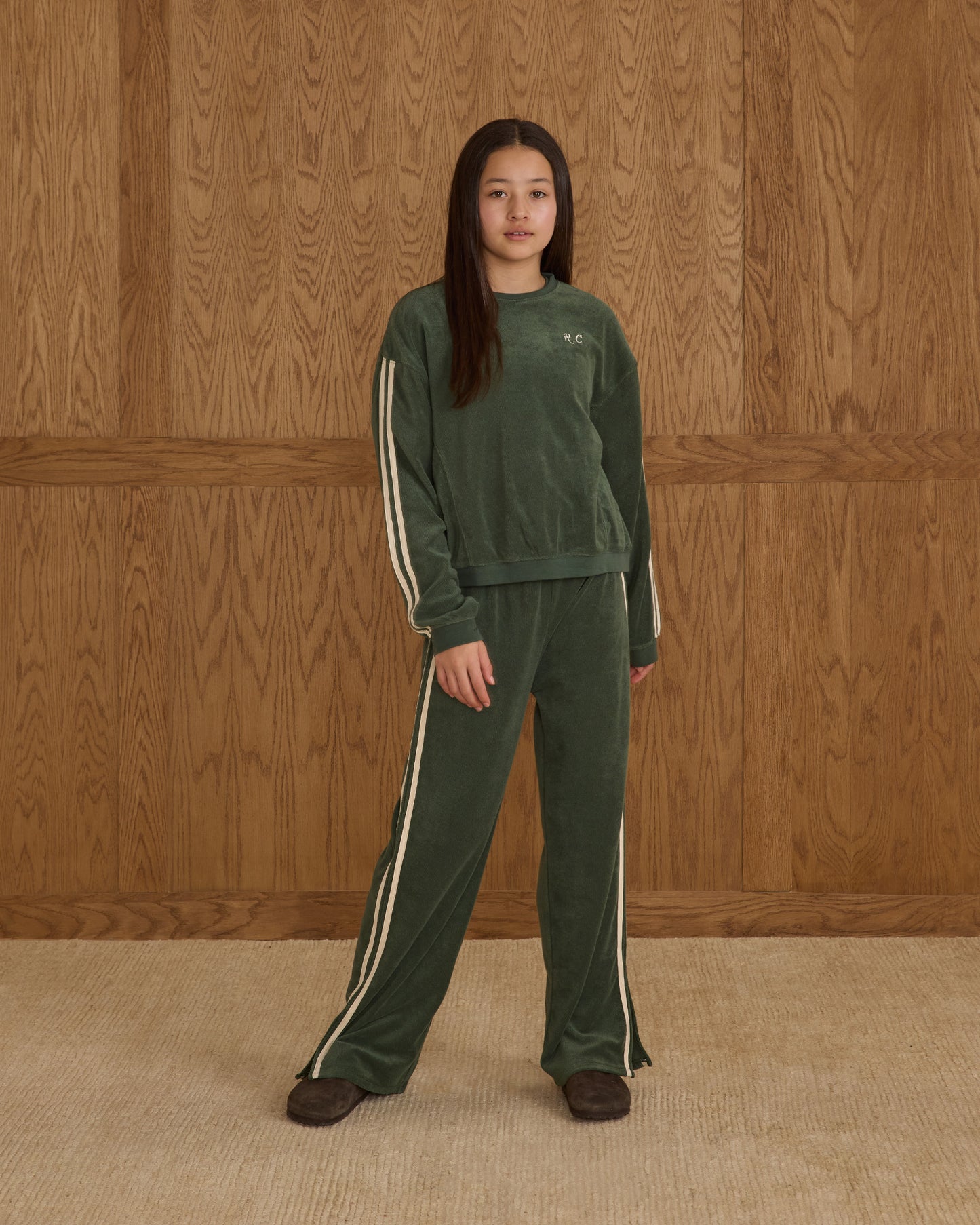 Green Track Pant