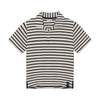 Navy Striped Polo Shirt