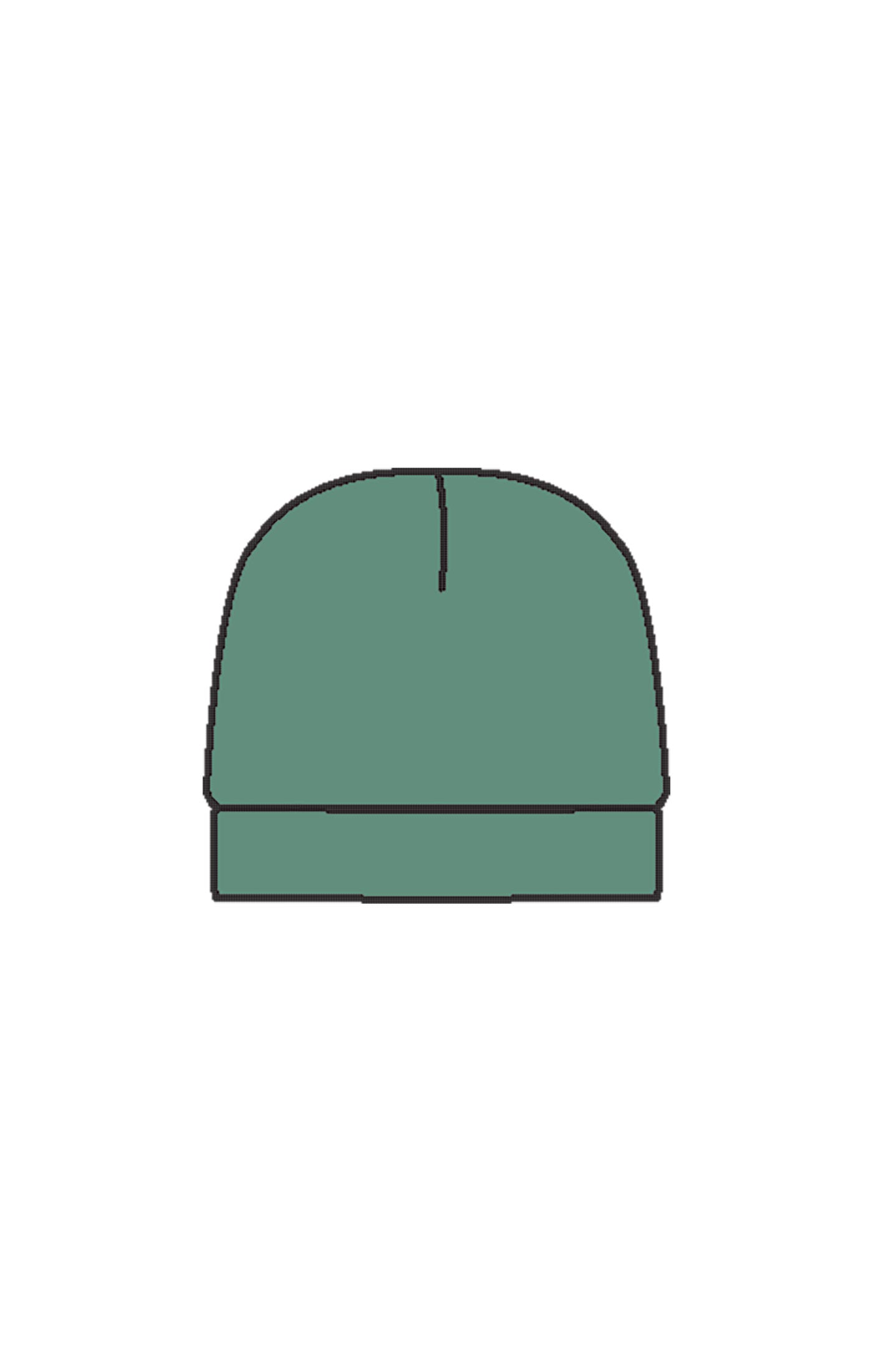Frosty Spruce Beanie Hat