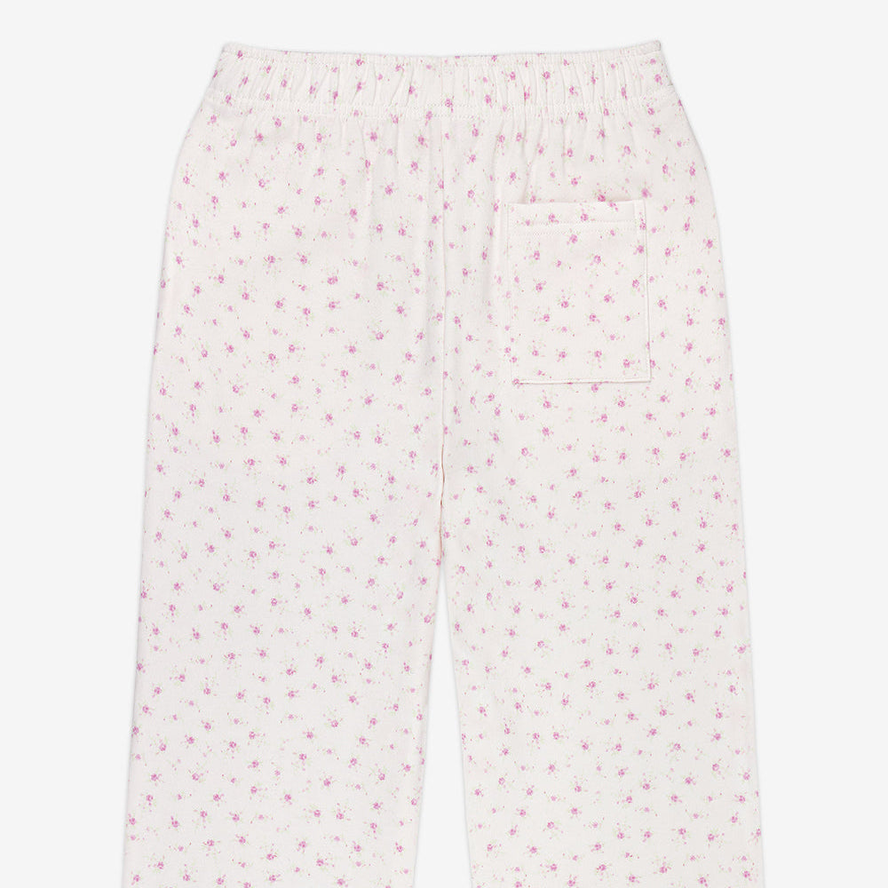 Pink Floral Ditsy Sweatpants