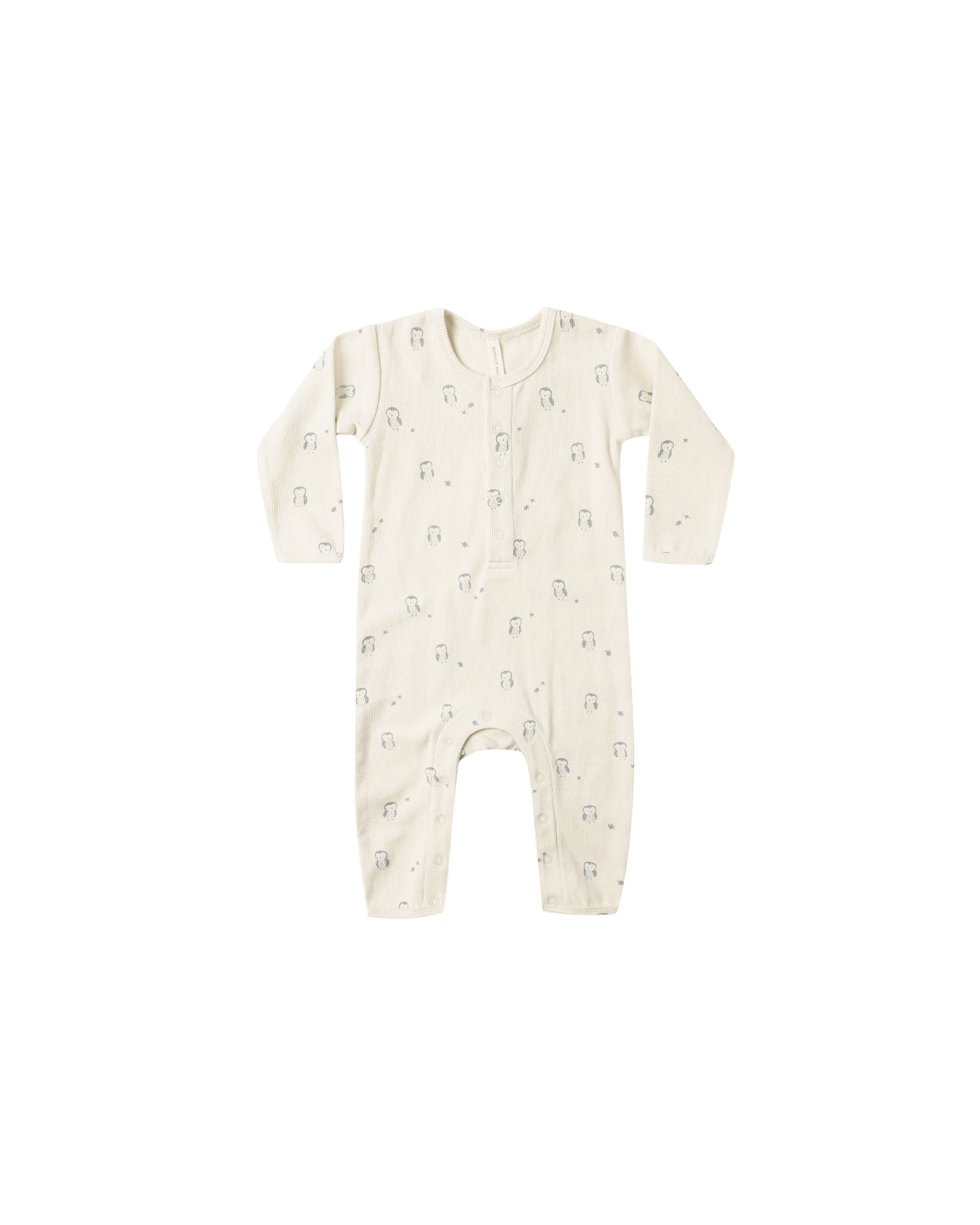 Owls Ribbed Romper