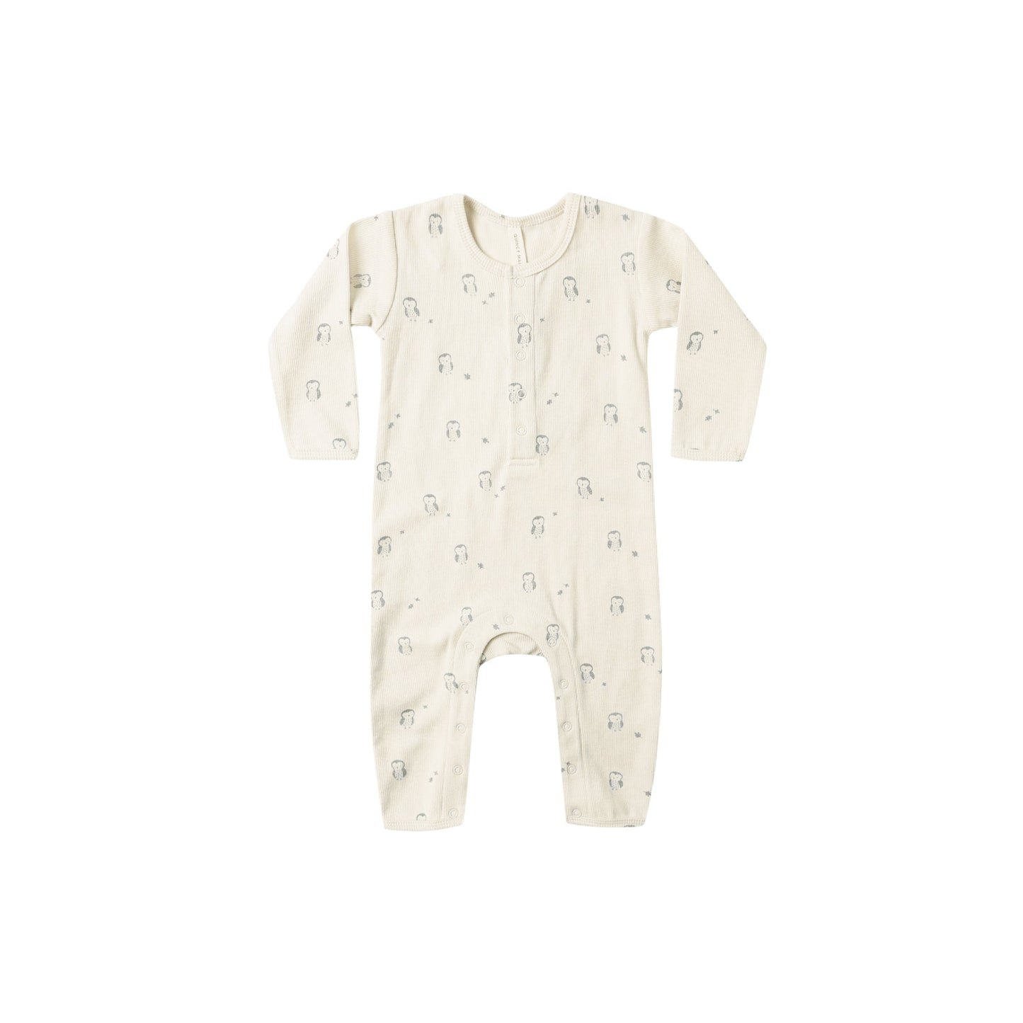 Owls Ribbed Romper