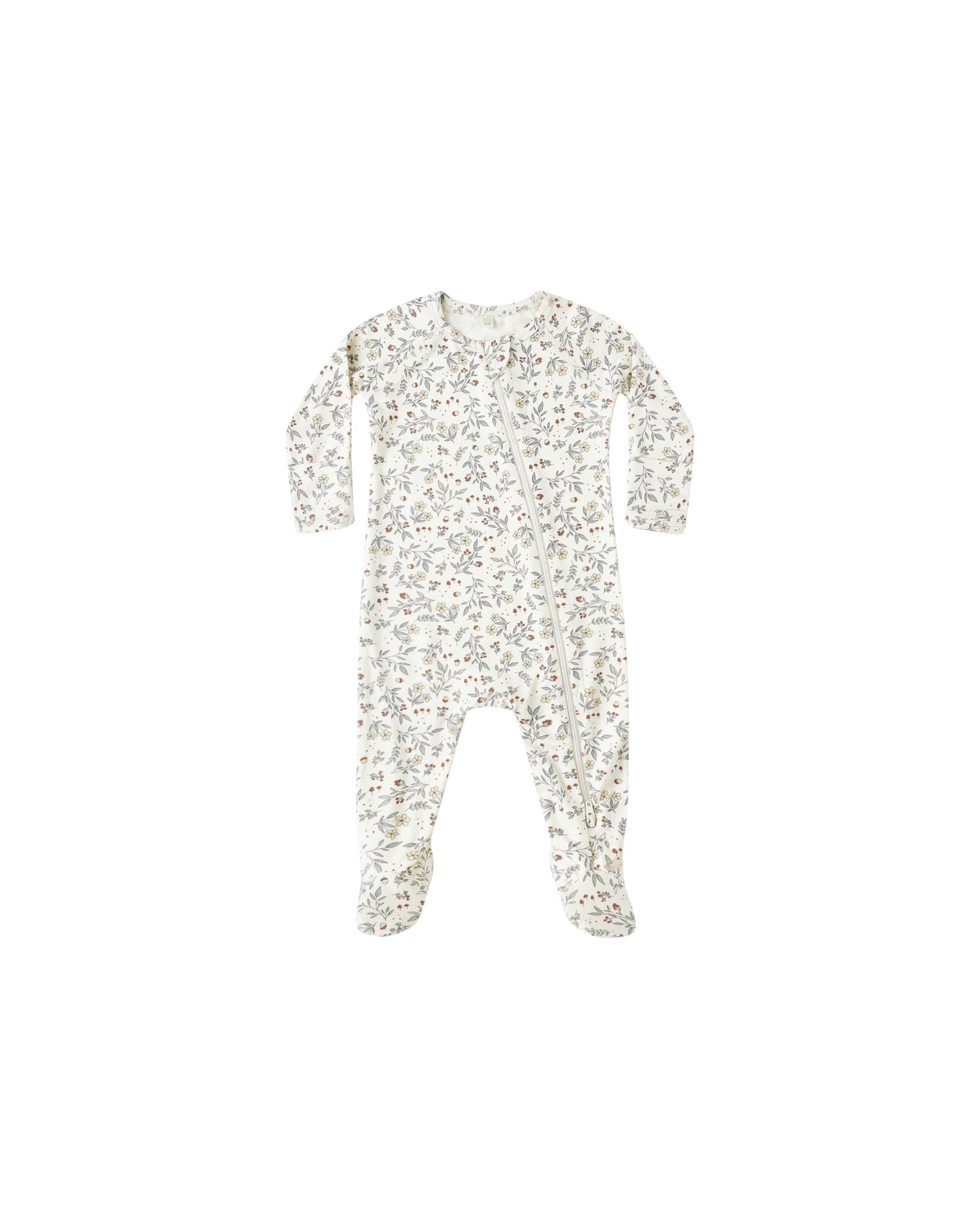 Woodland Bamboo Zip Footie