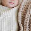 Waffle Knit Mini Blanket 191 GIFT BABY Saranoni