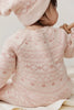 Whisper Pink Fairisle Romper 120 BABY GIRLS APPAREL Jamie Kay 