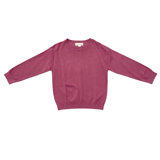 Winter Mauve Sweater, Avery & Alexander tween girls crew neck sweater, sizes 7-14