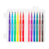 12 Brilliant Brush Markers 196 TOYS CHILD Ooly