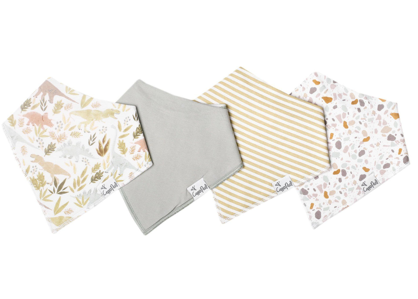 4 Pack Bib Set Bibs Copper Pearl Rex