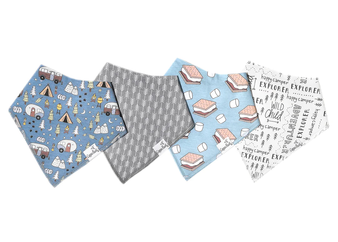 4 Pack Bib Sets 180 BABY GEAR Copper Pearl