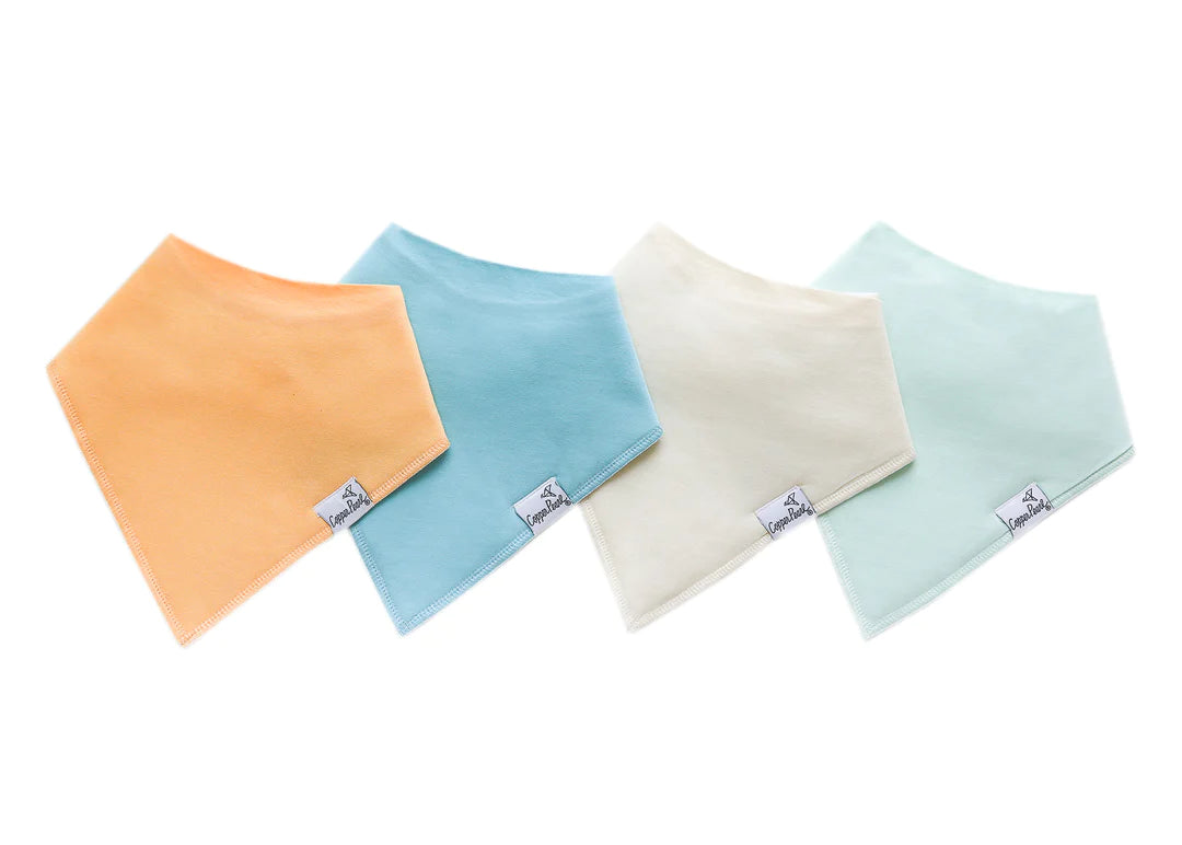 4 Pack Bib Sets 180 BABY GEAR Copper Pearl Bennie