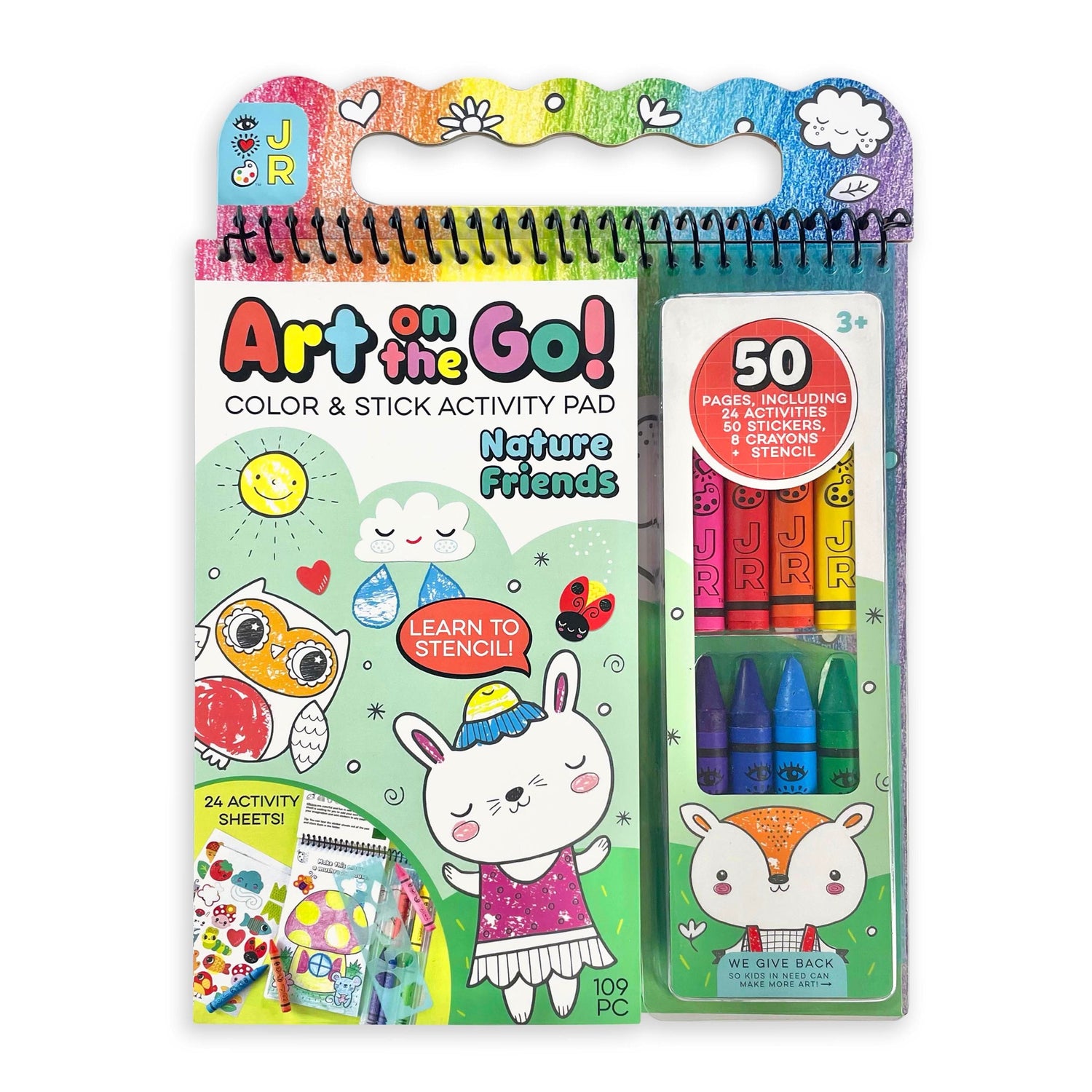 Art on the Go! Nature Friends 196 TOYS CHILD Bright Stripes