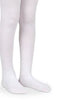 Baby Girl Microfiber Tights 100 ACCESSORIES BABY Jefferies Socks White 0-6m