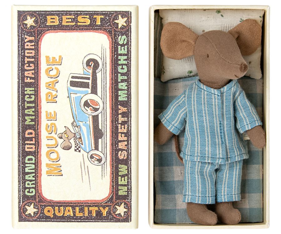 Big Brother Mouse in Matchbox 196 TOYS CHILD Maileg