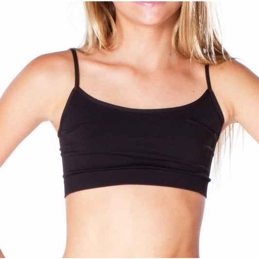 Black Bandeau Bra 160 GIRLS APPAREL TWEEN 7-16 Malibu Sugar