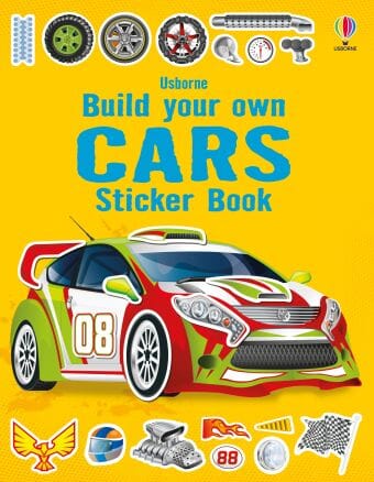 Build Your Own Sticker Book 196 TOYS CHILD Usborne Books