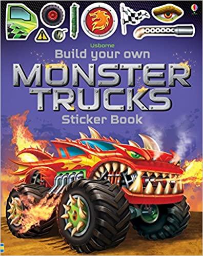 Build Your Own Sticker Book Impulse Usborne Books Monster Truck