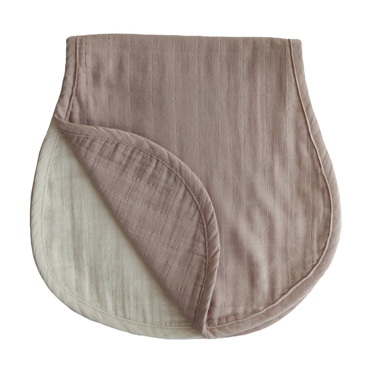Burp Cloth Burp Cloths Mushie Natural/Fog