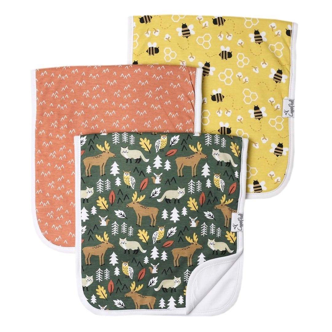 Burp Cloths 180 BABY GEAR Copper Pearl Atwood