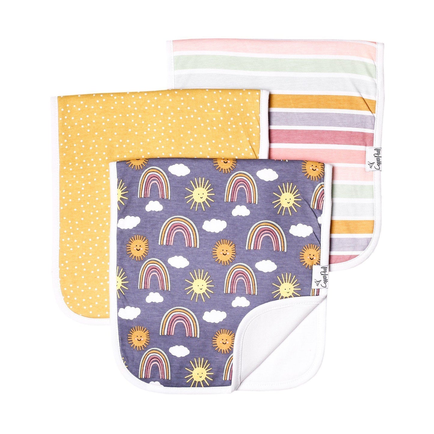 Burp Cloths Burp Cloths Copper Pearl Hope (Rainbow)