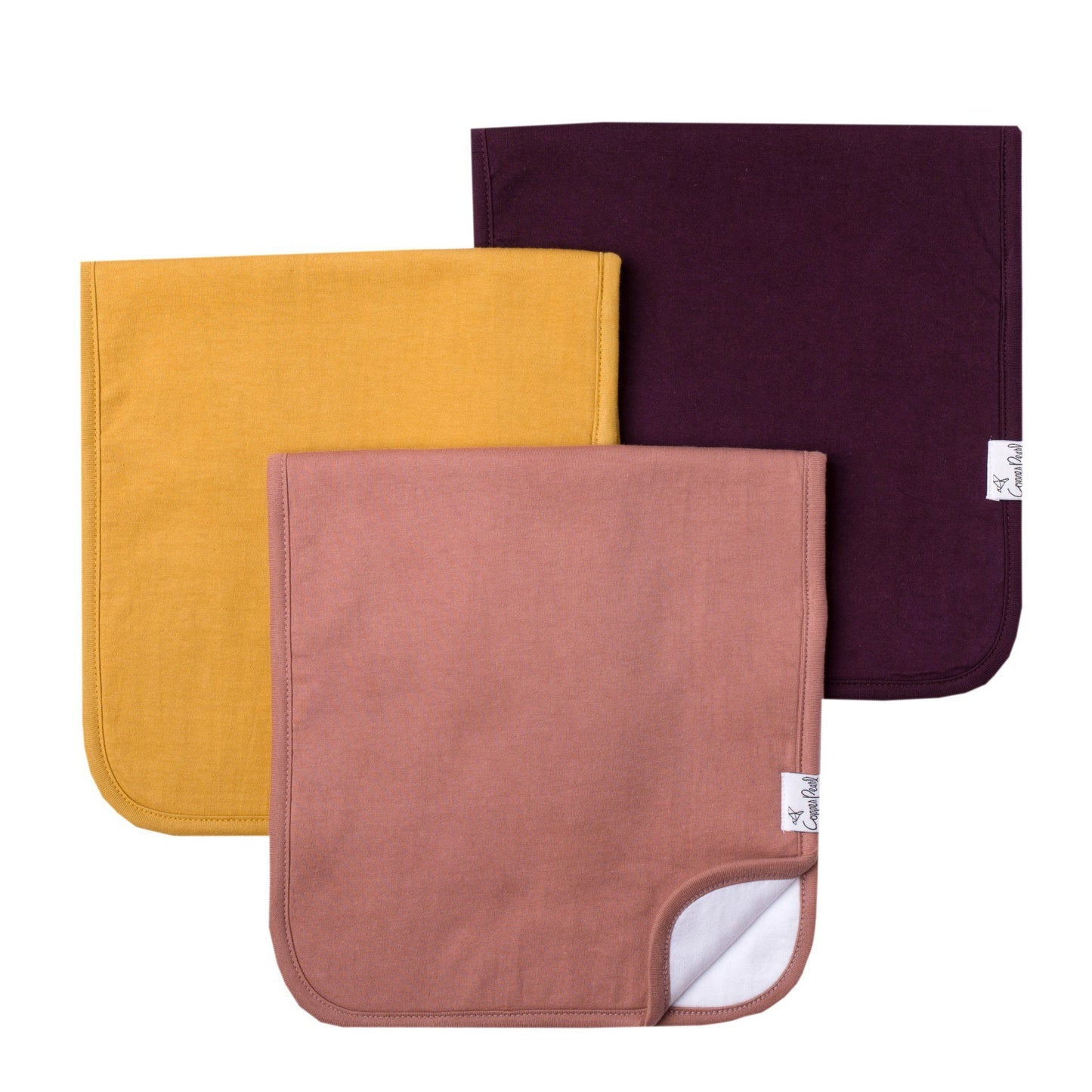 Burp Cloths Burp Cloths Copper Pearl Jade (Solids)