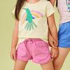 Carousel Pink Pom Pom Shorts 150 GIRLS APPAREL 2-8 Tea