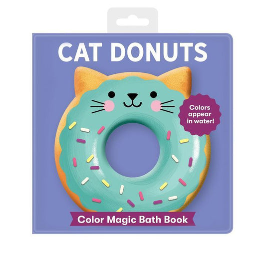 Cat Donuts Color Magic Bath Book - Pitter Patter