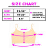 Charcoal Bandeau Bra 160 GIRLS APPAREL TWEEN 7-16 Malibu Sugar