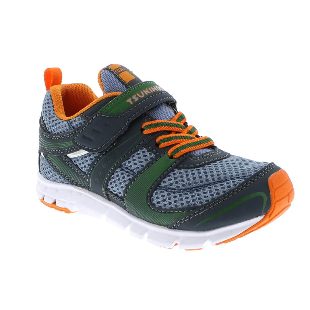 Charcoal Sea Velocity Sneaker (Child) 110 ACCESSORIES CHILD Tsukihoshi Shoes