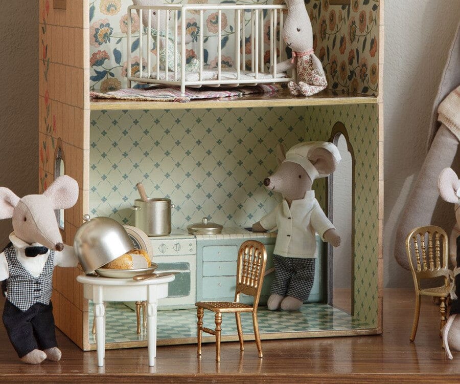 Chef Mouse with Pot & Spoon 196 TOYS CHILD Maileg