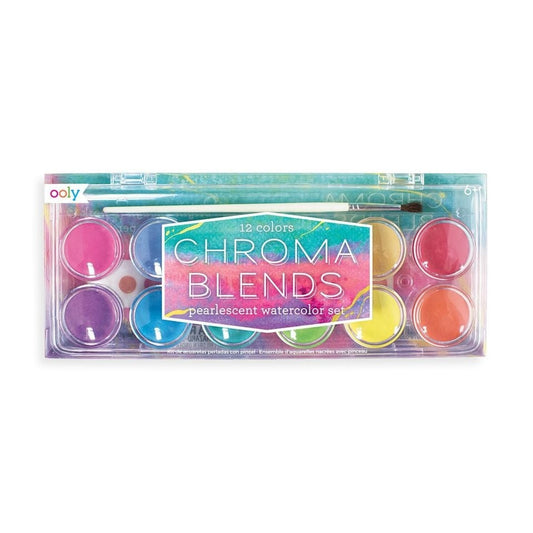 Chroma Blends Pearlescent Watercolors 196 TOYS CHILD Ooly
