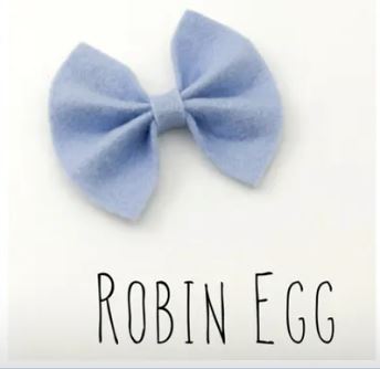 Classic Bow Headbands 100 ACCESSORIES BABY AniBabee Robin's Egg
