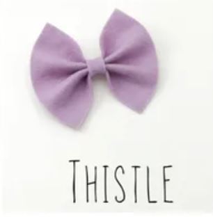 Classic Bow Headbands 100 ACCESSORIES BABY AniBabee Thistle