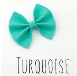 Classic Bow Headbands 100 ACCESSORIES BABY AniBabee Turquoise