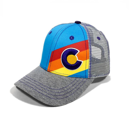 CO Incline Trucker Hats Yo Colorado