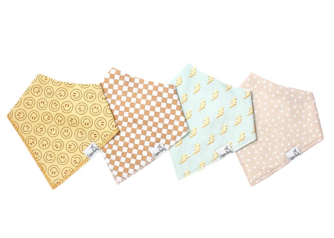 Copper Pearl Bib Sets 180 BABY GEAR Copper Pearl Vance