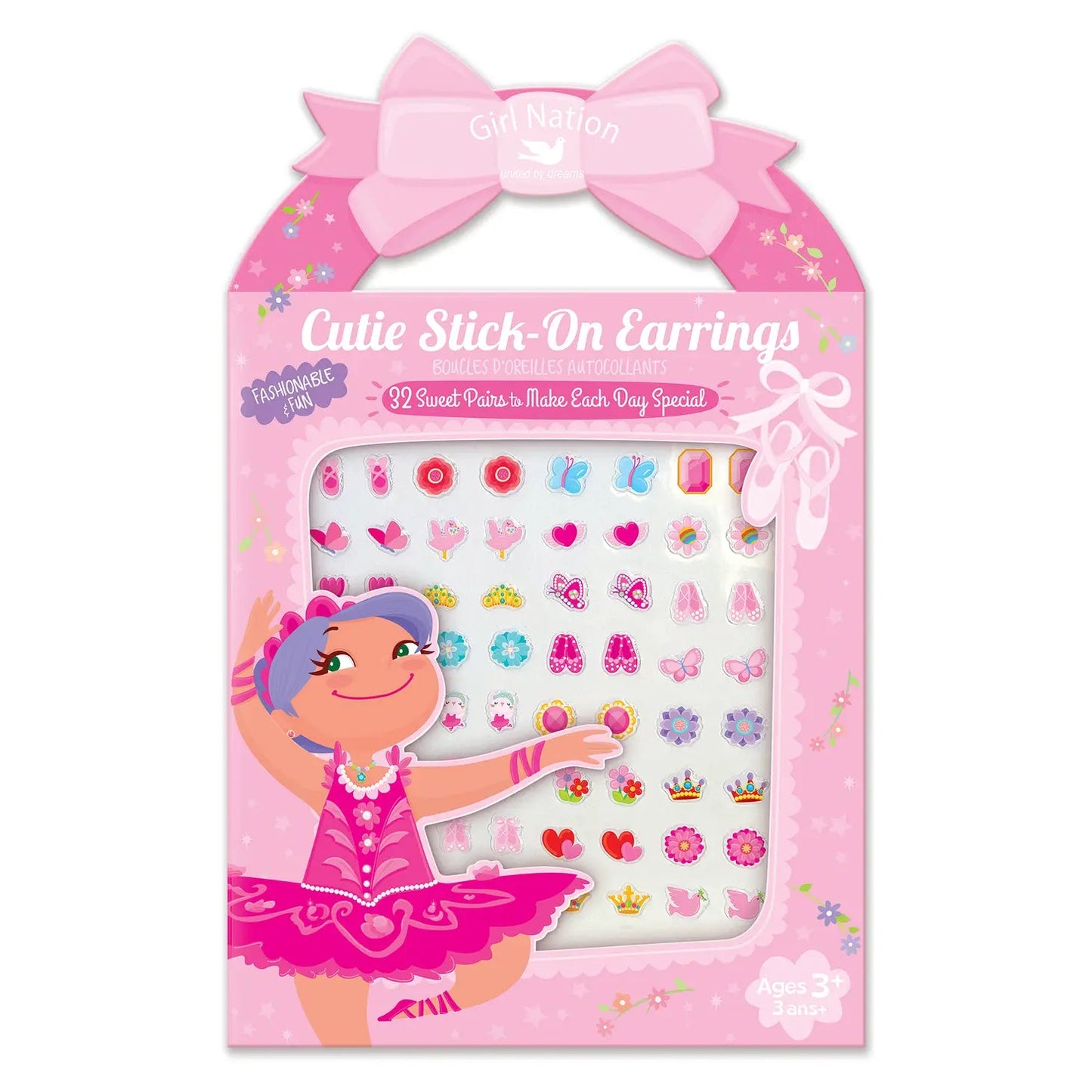 Cutie Stick-On Earrings 110 ACCESSORIES CHILD Piggy Story Ballerina