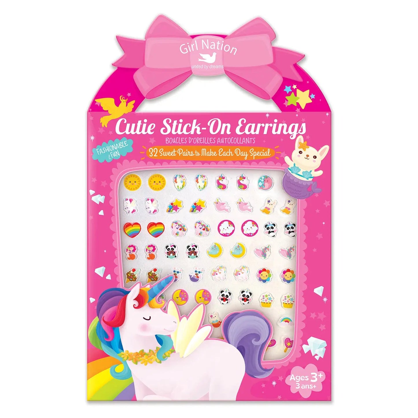 Cutie Stick-On Earrings 110 ACCESSORIES CHILD Piggy Story Unicorn