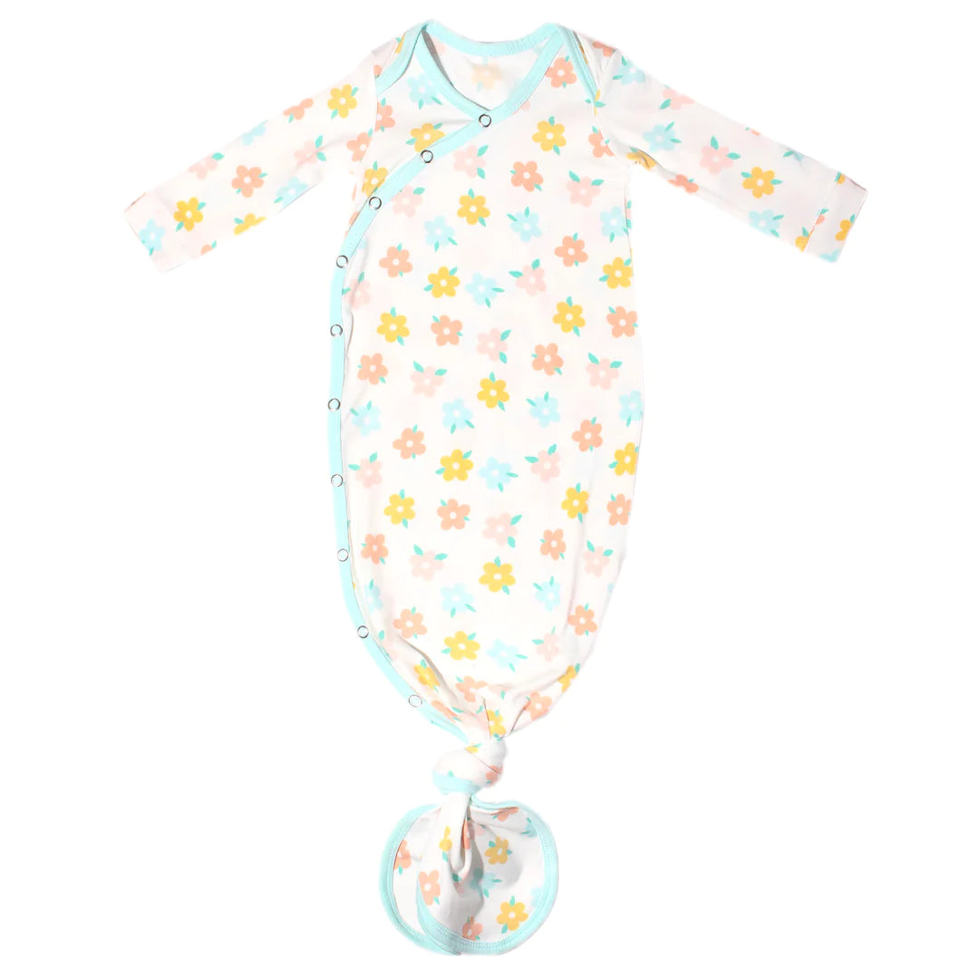 Daisy Knotted Gown 120 BABY GIRLS APPAREL Copper Pearl NB-3m
