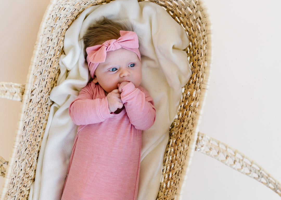 Darling Knotted Gown 120 BABY GIRLS APPAREL Copper Pearl