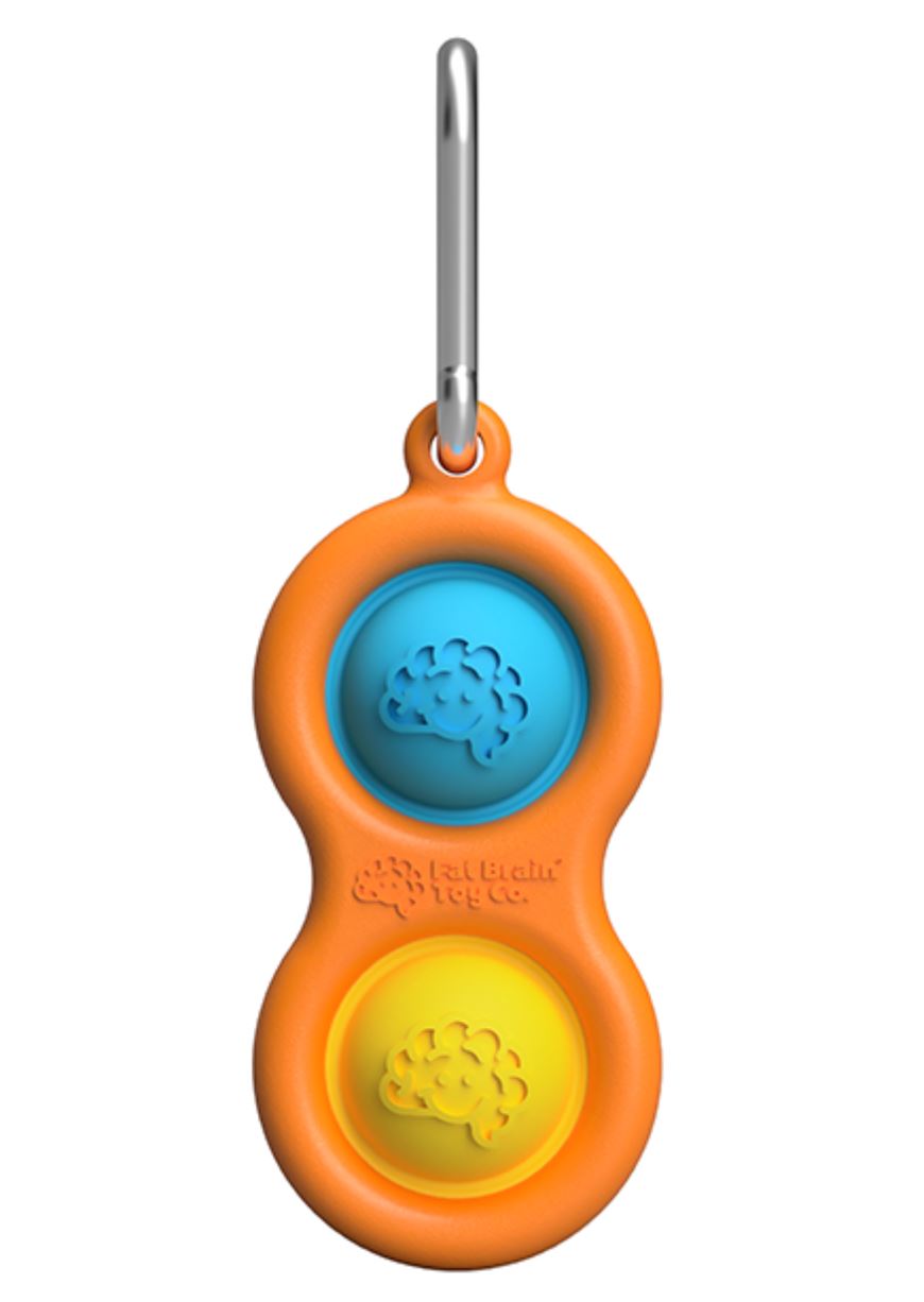 Dimpl Colorful Keychain 196 TOYS CHILD Fat Brain Toys